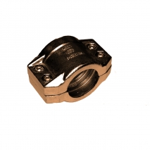 Dampf Klemmschalen Messing